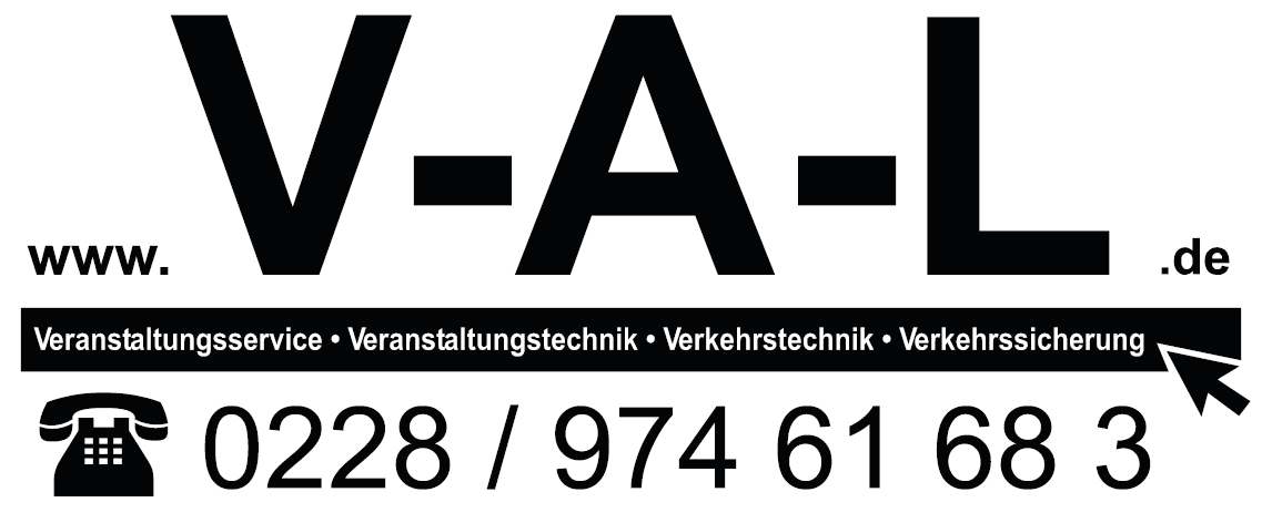 Baustellen- und Verkehrssicherung, Bauzaun, Zaun & Torsysteme, Halteverbote, Event-Absicherung, Verkehrsabsicherung, Verkehrstechnik, Verkehrslenkung, VAL Verkehrsdienst, Bonn, Rhein-Sieg-Kreis, Köln, Absperrung, Warnbaken, Halteverbote